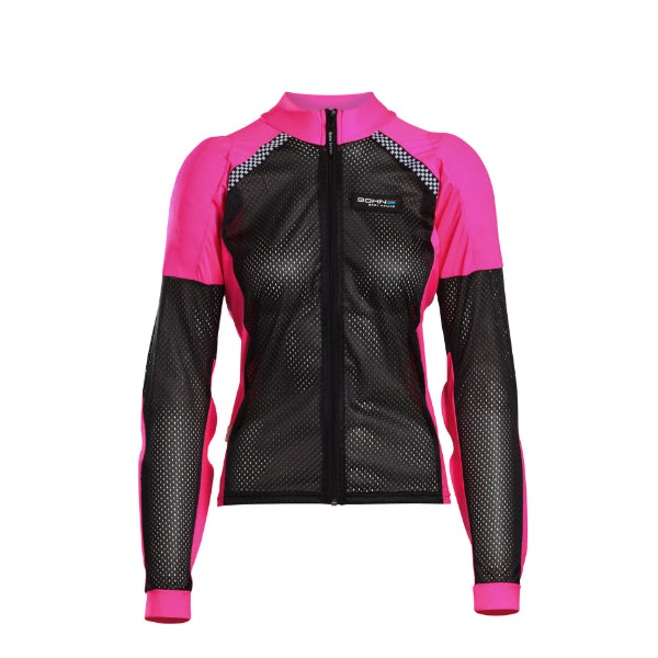 Airtex™ Armored Motorcycle Shirt - Hot Pink