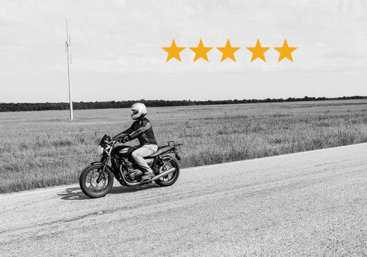 REVIEW: "Shirt protected back and arms in a crash"