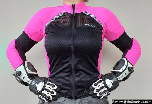Online Review: Bohn Armor Airtex Women's Riding Shirt
