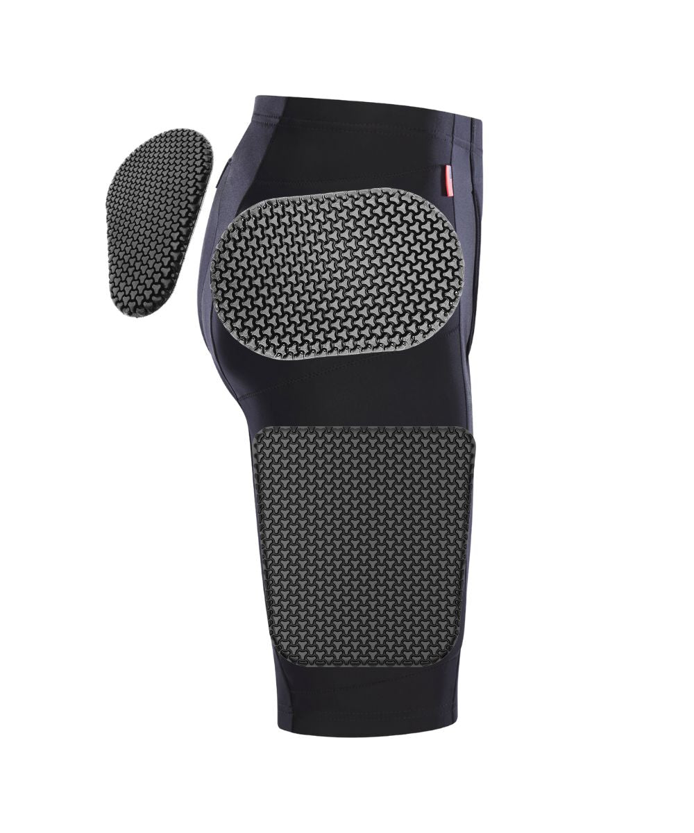 All Season Original Armored Motorcycle Shorts Side With Armor