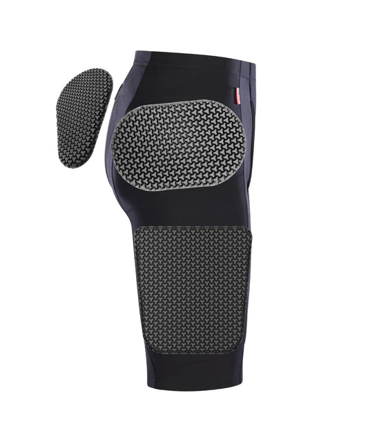 All Season Original Armored Motorcycle Shorts Side With Armor