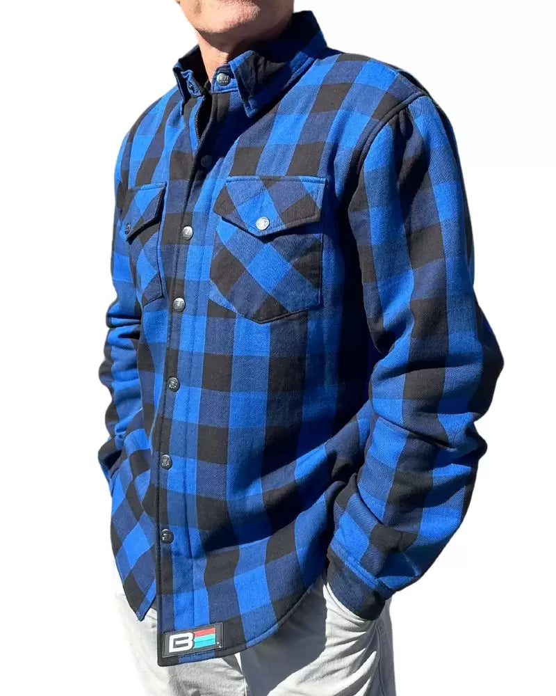Armored Motorcycle Flannel
