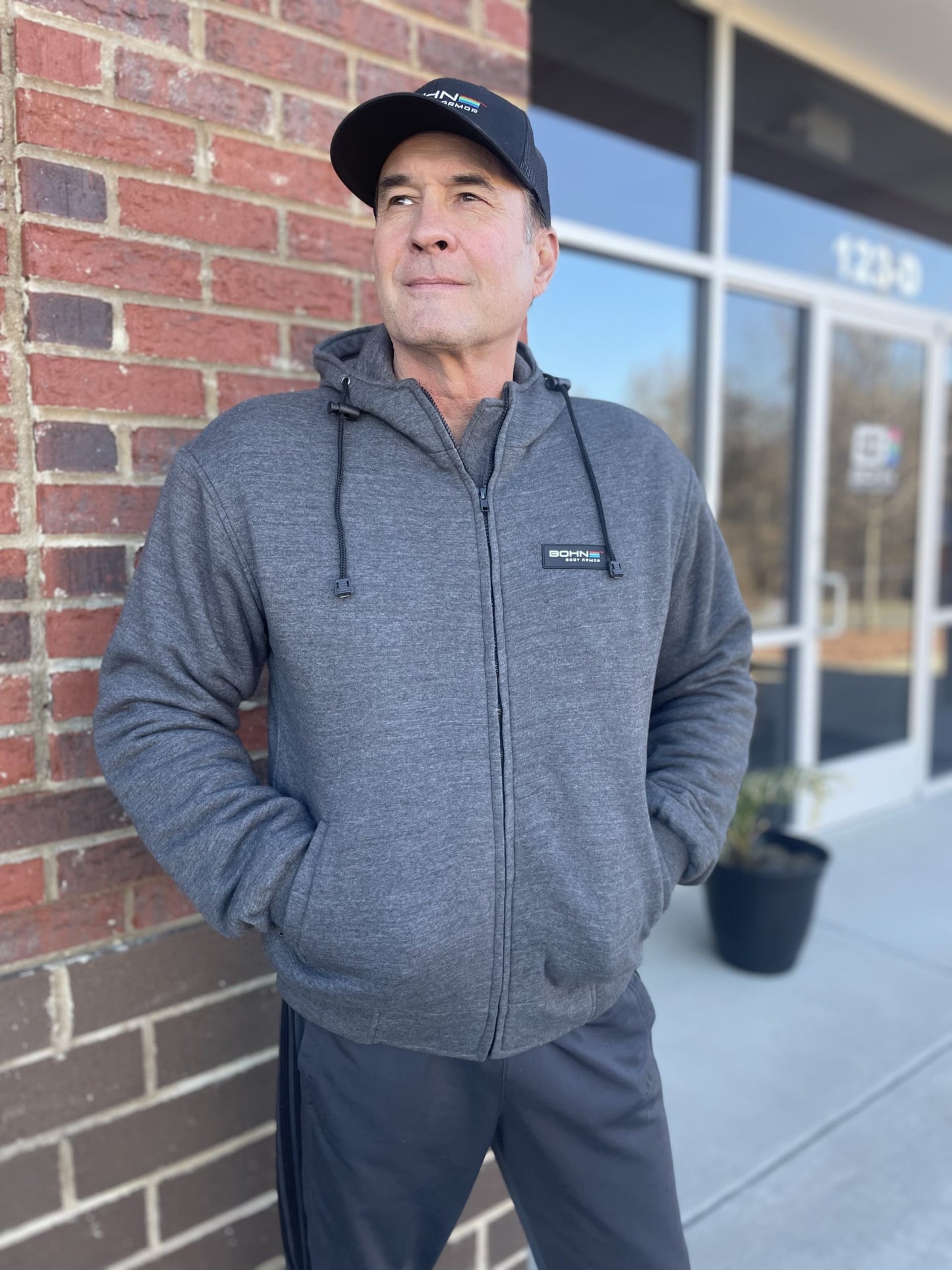 Kevlar Riding Sweatshirt-Grey