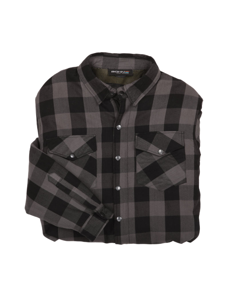Flannel Riding Shirt – Red + Black