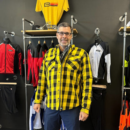 Armored Motorcycle Flannel