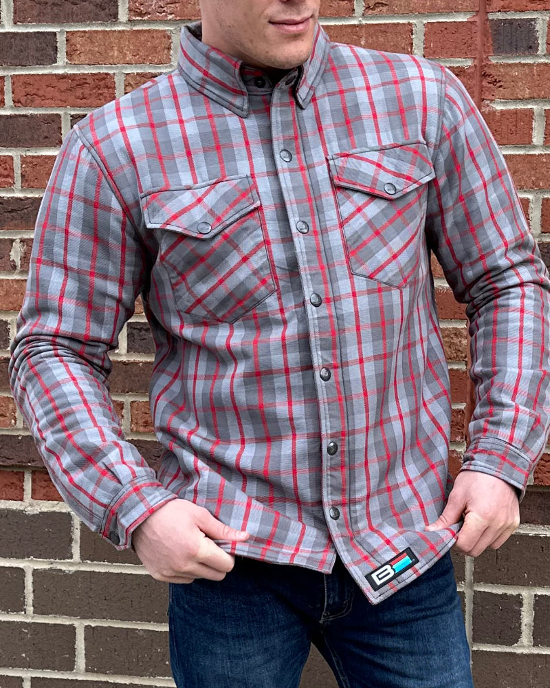 Armored Motorcycle Flannel