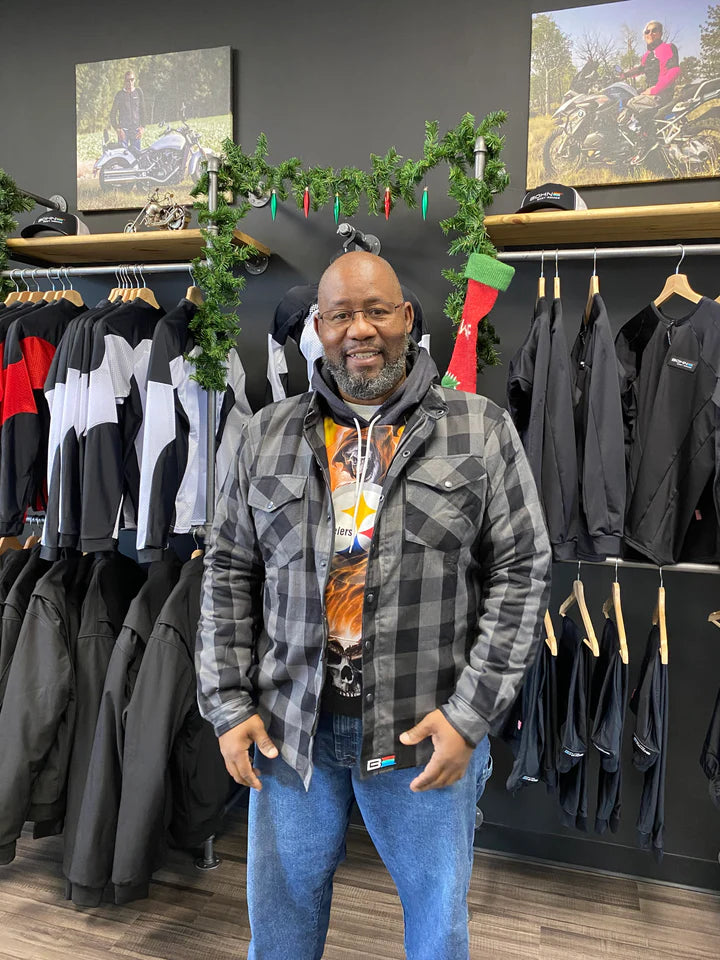 Armored Motorcycle Flannel