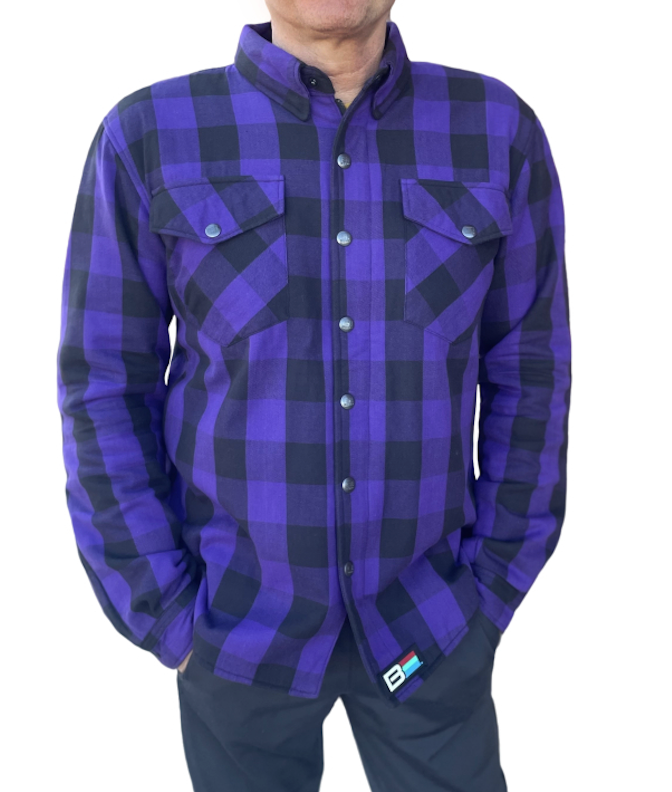 Armored Motorcycle Flannel