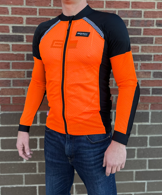 Airtex™ Armored Motorcycle Shirt - Orange