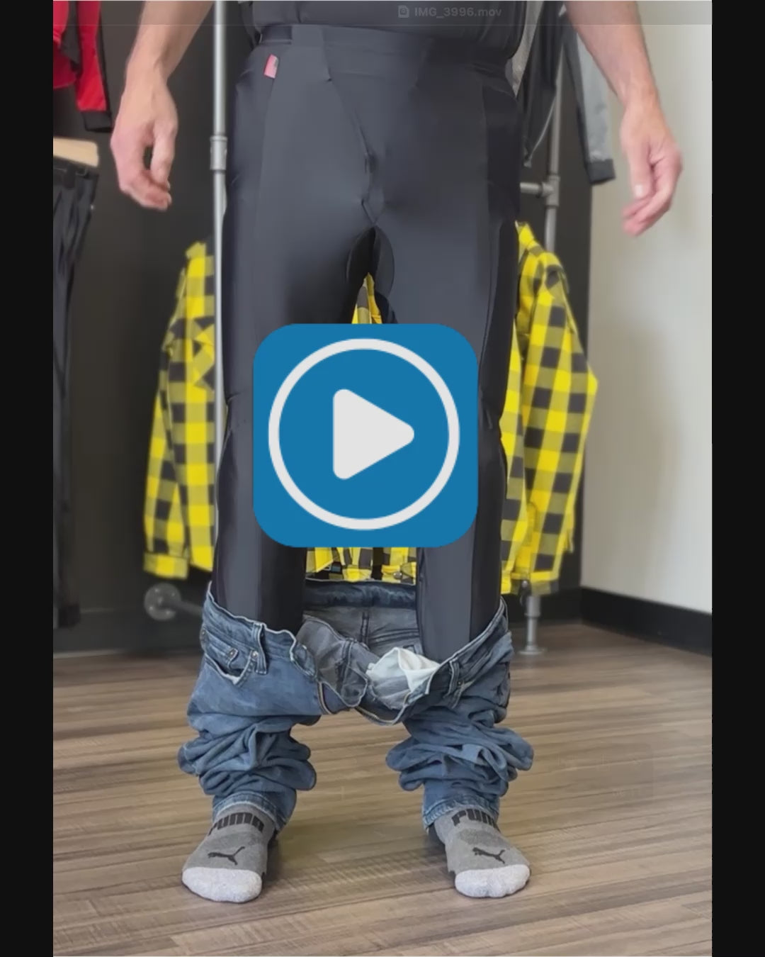 Bohn “Original” Armored Motorcycle Riding Pants – Cool-Air