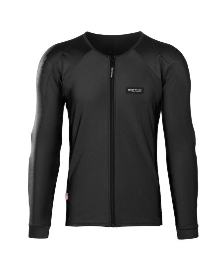 SHIRT -PERFORMANCE THERMAL - BLACK - MENS -FRONT LowRes