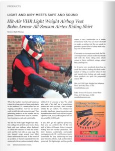 Bohn Armor Review of All-Season Armored Riding shirt