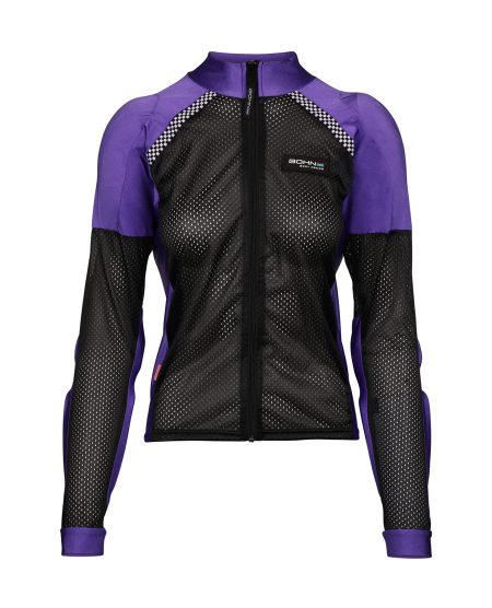 Airtex™ – Mesh Armored Motorcycle Shirt – Purple