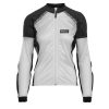 Season Black and White Armored Motorcycle Shirt Front women low res