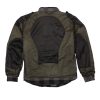 Bohn Kevlar Lined Armored Flannel - Grey-Black Inside Back-Max-Quality