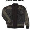 Kevlar Motorcycle Jacket – Black (Armored)