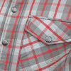 Kevlar Flannel Riding Shirt – Red + Grey Plaid